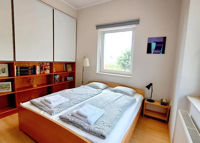 Belvarosi Haz Gyoenyoeru Panoramaval Prázdninový dům